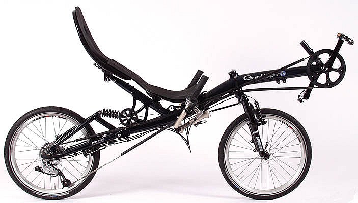 Hp Vellotechnik Grasshopper Fx Recumbent Bike