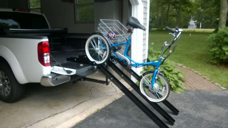 bicycle loading ramp