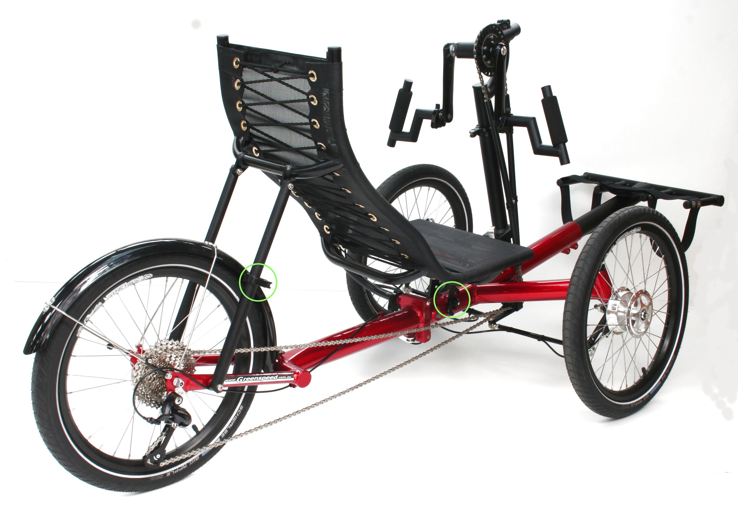 recumbent handcycle