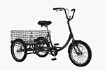 Husky Bicycles T-320A Industrial Tricycle With 600 Lbs Capacity