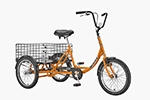 Husky Bicycles T-320A Industrial Tricycle With Extra Large Cargo Area