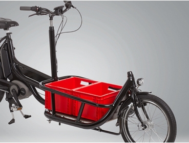 electric bike with front carrier