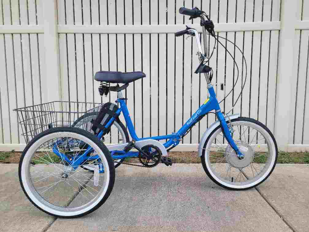 True Bicycles Fold and Go Electric Blue