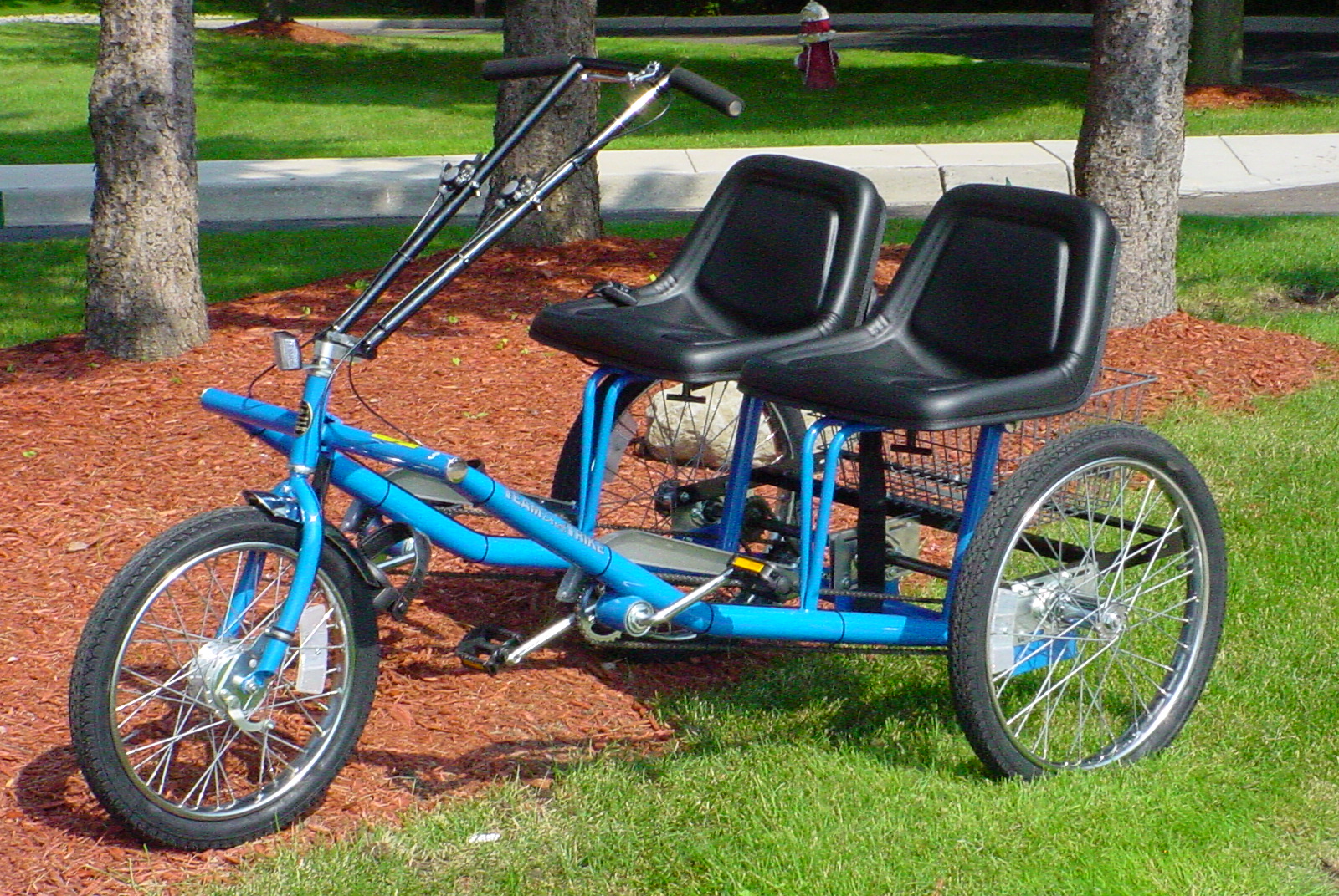tricycle bench seat