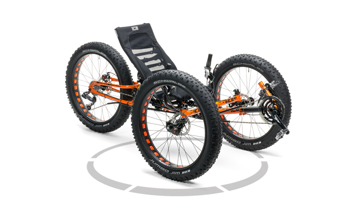 recumbent trike for big and tall