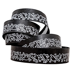 TAPE & PLUGS AFFINITY KEITH HARING BK w/WH GRAPHICS 