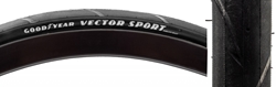 TIRE GOODYEAR VECTOR SPORT 700x28 BK FOLD TR/HP/DUAL/RSH 