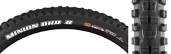 TIRE MAX MINION DHR II 27.5x2.5 BK FOLD/60x2 3CT/DH/TR 